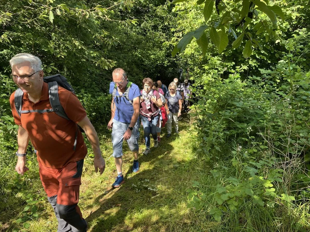 Gruppe und Genussstation bei Wieslein deck dich 2024