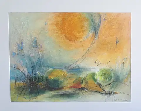 „Meine Bildwelt – Lebensader und erfülltes Leben“ Ausstellung Ortrud Kopp Impression 4
